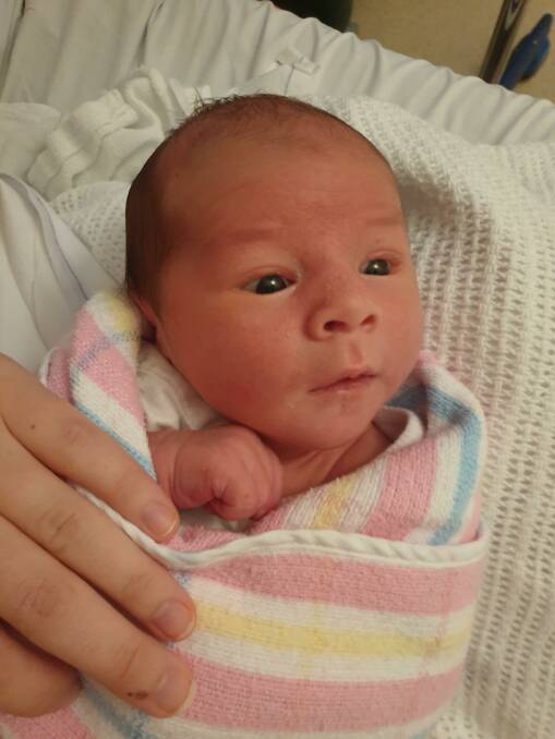 New arrival: Jonah Jeremiah Lawrence was born at Manning Base Hospital on June 2.