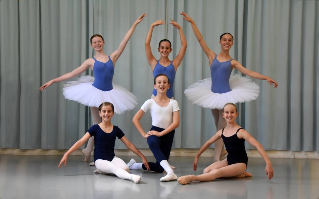 Competition finalists: (back) Mahalia Adamson, Jasinta Birchall, Mia Paske, (front) Coco Solomon, Wil Hellstedt and Esther Smith. Photo: Scott Calvin.