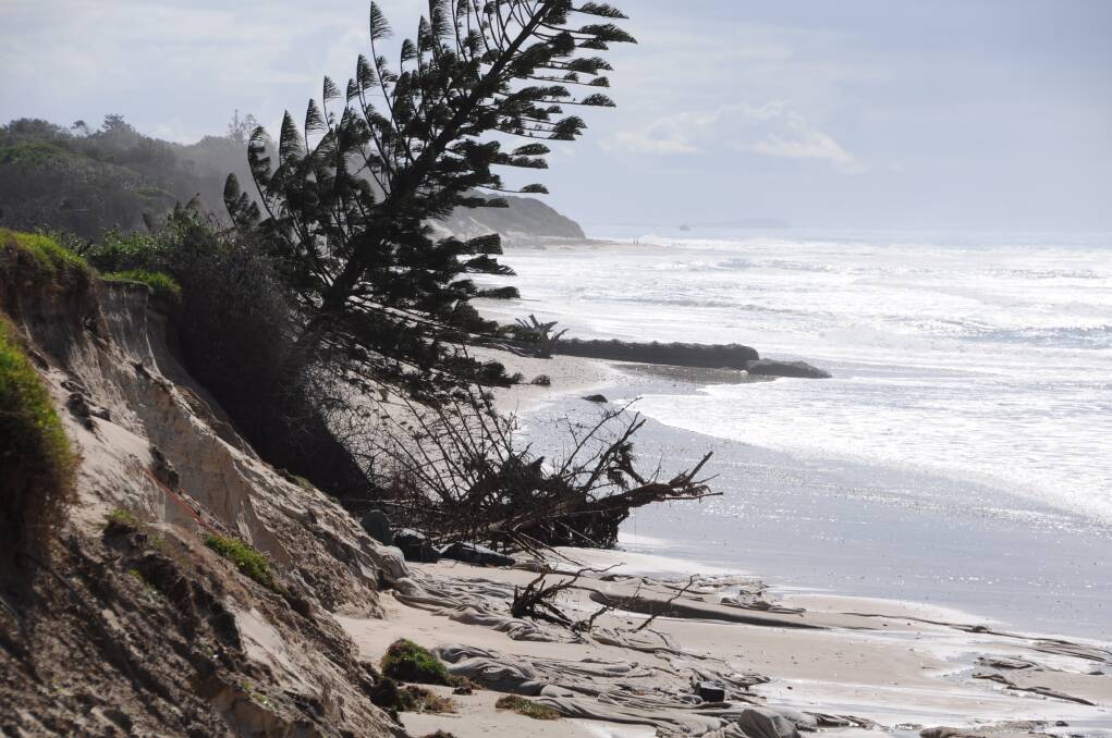 Erosion: The Old Bar Beach Sand Replenishment Group will welcome guest Angus Gordon, coastal engineer and former chair of the NSW Coastal Panel, at its annual general meeting this weekend, to speak about practical beach protection measures.