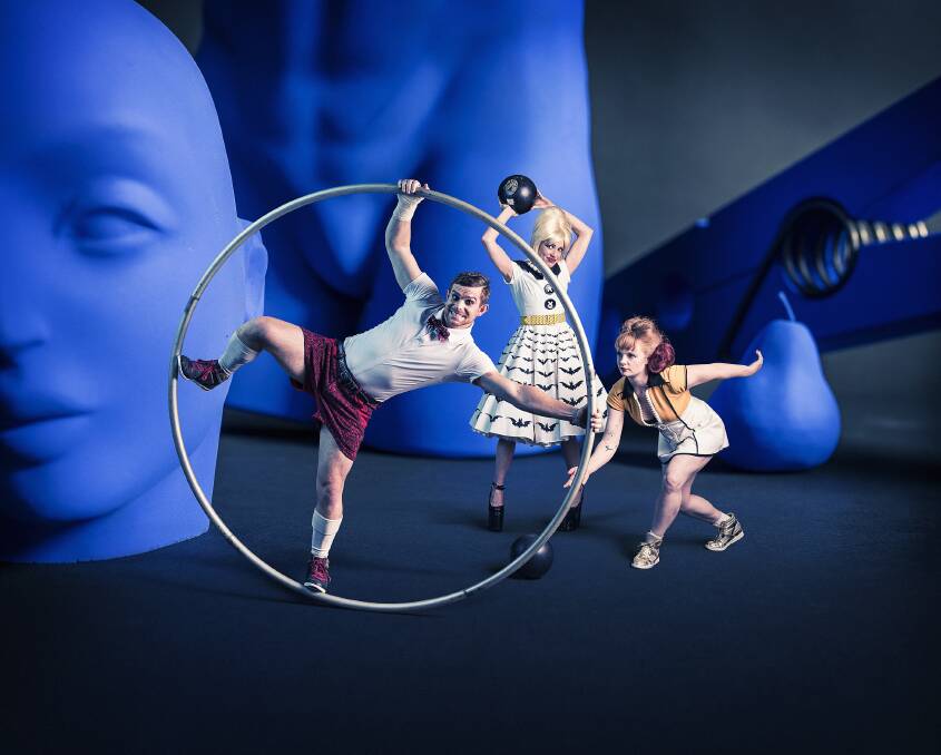 Skilled theatrics: Circus Oz is bringing their show Model Citizens to the Manning Entertainment Centre on Friday, September 21. Photo: Rob Blackburn.