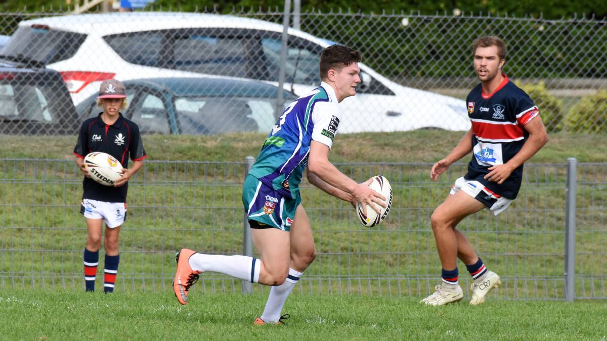 Calum Wesley made an impressive debut for Taree City against Old Bar, scoring two tries. The Bulls play Port Macquarie on Saturday at Port Macquarie.