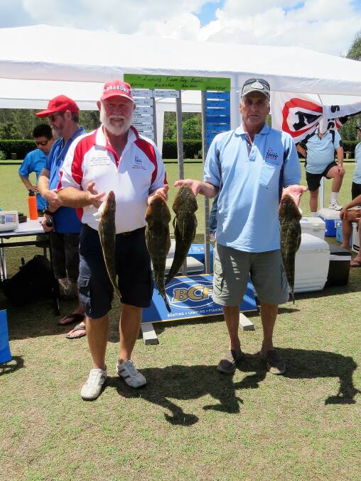 Greg Chick and William Martin won the estuary section at Lansdowne Fshing Club's Pairs Big Bash. The total weight for their catch was 9.6kgs.