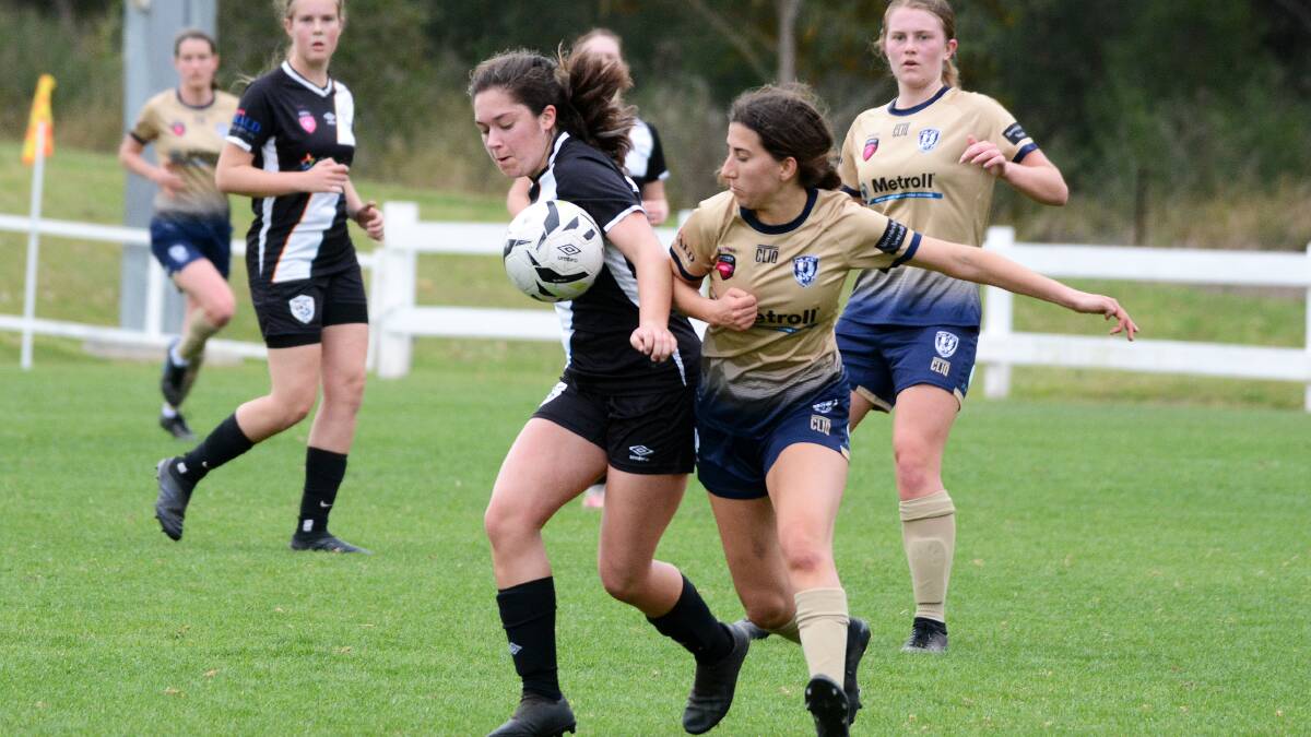 Evie Bobilak looks set to play an important role for Mid Coast Football in this season's Herald Women's Premier League.