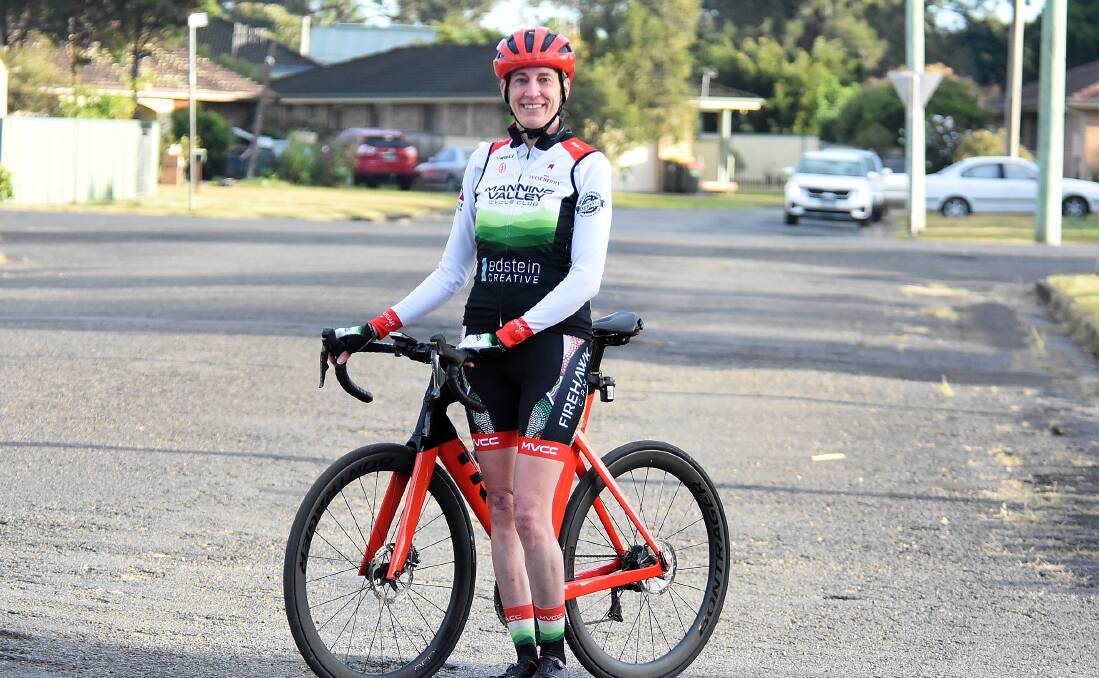It's been a long and painful journey But Janelle Small is back racing with Manning Cycle Club.