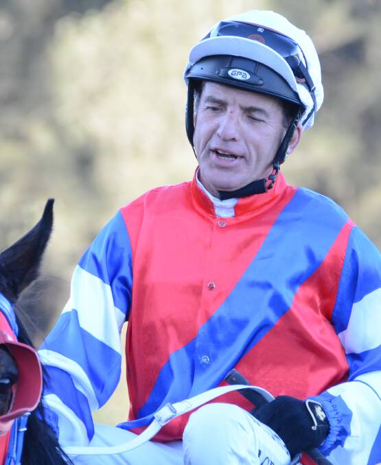 Jockey Jon Grisedale after his win on Mister McIlroy in the Hopkins Livermore Cup.