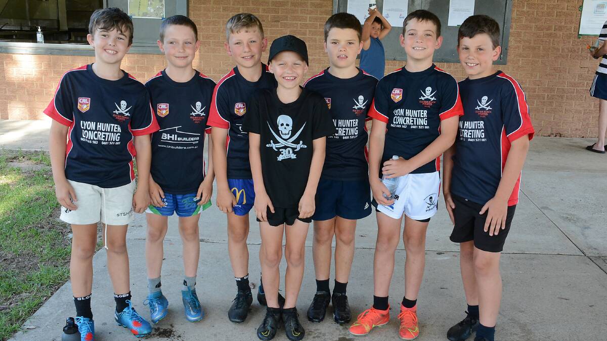 Old Bar Pirates under 11s had their first game of the season in the Taree Touch Football junior competition this week.