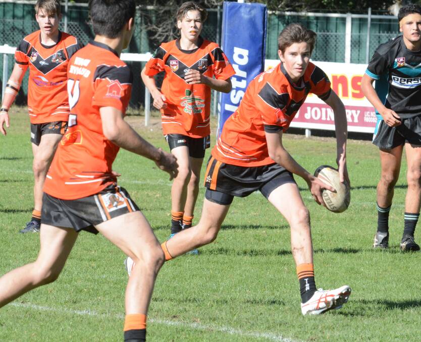 Nash Atkins will be a member of the Wingham under 16 team to play Port Macquarie in the Group Three Junior Rugby League grand final at Wingham.