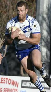 Dane Cordner during his playing days with Central Newcastle.
