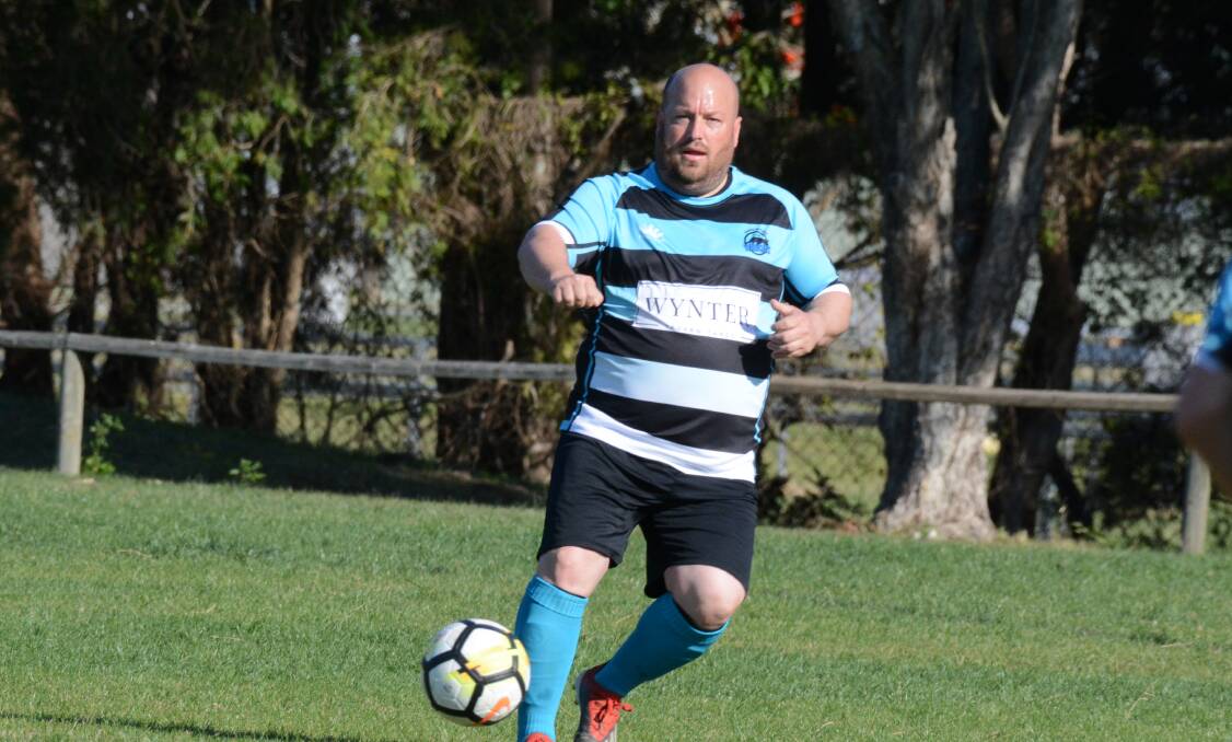 Taree coach Ben Sedlen was sent off in the clash against Kempsey Saints at Omaru Park. 