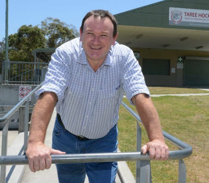 Taree Recreation Centre user group chairman Craig Colvin hopes to organise a meeting with the NSW Minister for Sport next month.