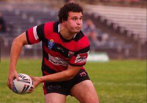 Jordan Worboys in action for North Sydney. He'll return to the Old Bar Pirates this season.