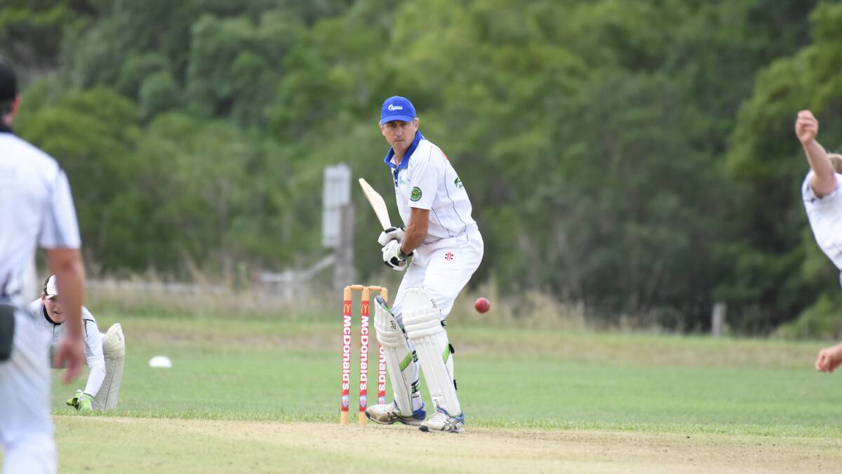 Wingham all-rounder Mick Stinson lead a rearguard action but it wasn't enough to earn Wingham a win in the clash against Rovers. Wingham plays competition leaders United in the last round on Saturday.