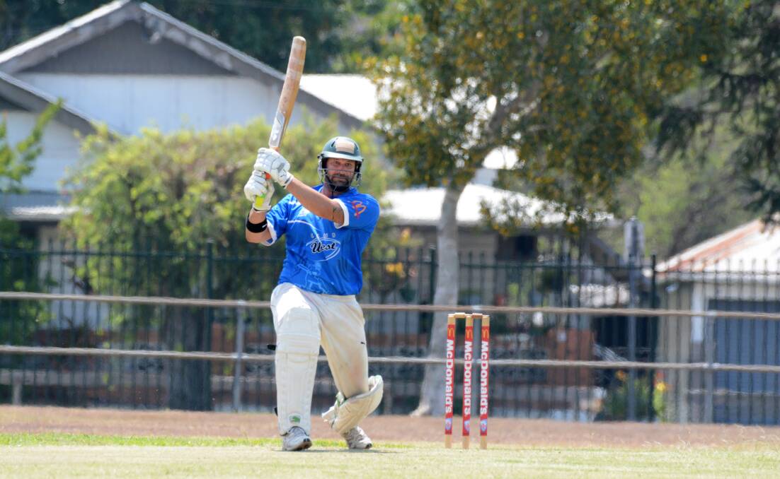 Hard hitting Clint Simpson has made some promising starts for Taree West this season, but has yet to post a match winning score. Taree West play Rovers at Kempsey this weekend.