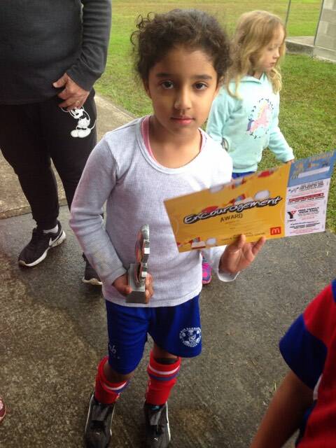 Consistent  Reeya Joon was the player of the week for Old Bar under sevens.