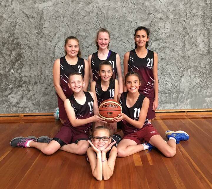 Taree West PS girl's basketball team head to Bathurst next month for the State championships.