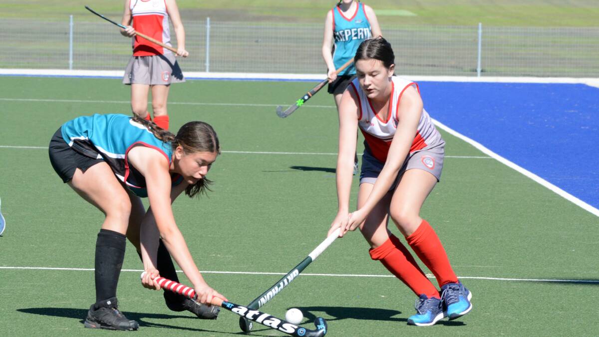 Abby Watts in action for Manning under 18s in the NSW championships held in Taree earlier this month.