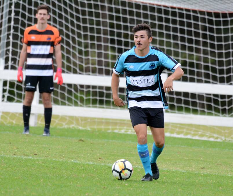 Taree's Sam Modderno will be one of a number of promising young players in action when Taree tackles Sawtell in the Coastal Premier League.