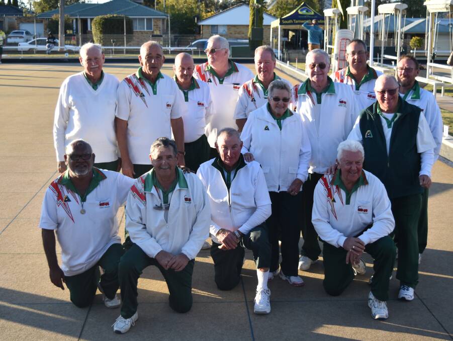 We are the champions: Taree Railway No 6 pennant players and management after their win in the State final at South Tamworth.
