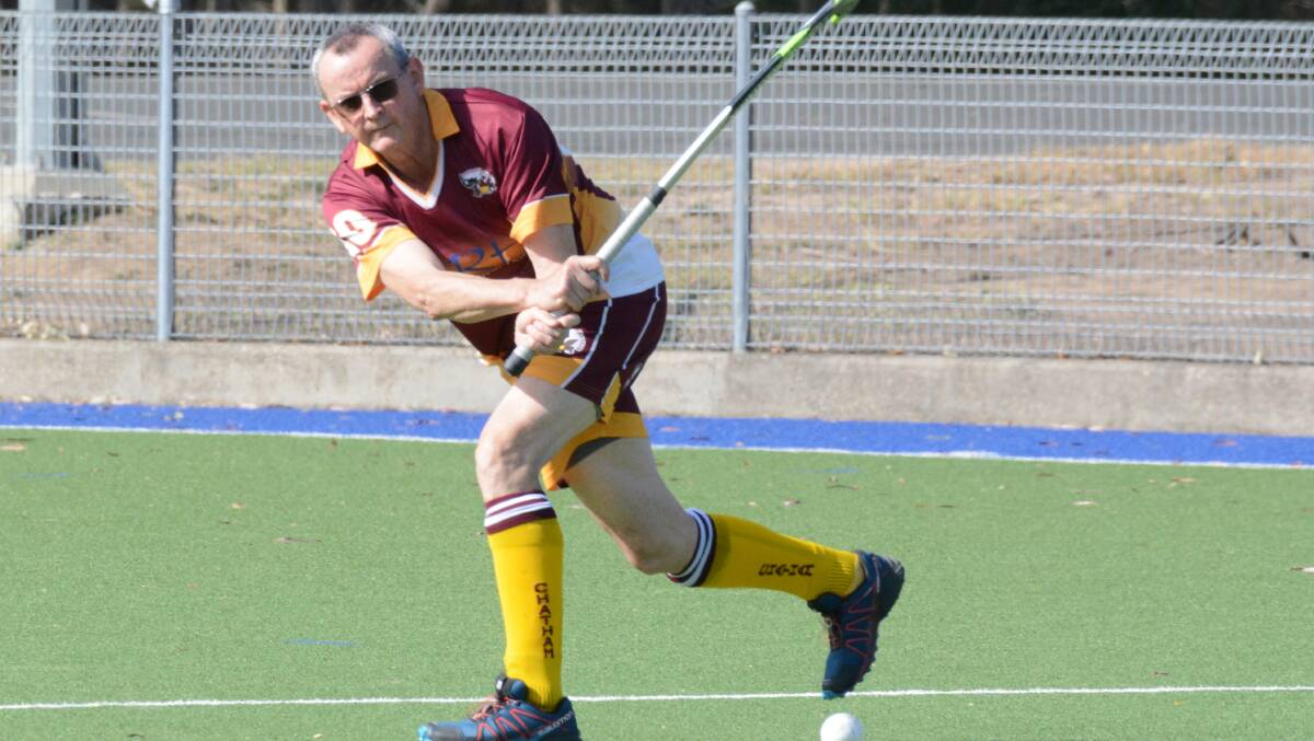 Phil Walters in action for Chatham during a match last season. Manning Hockey hopes to start the 2020 competitions from Saturday July 20.