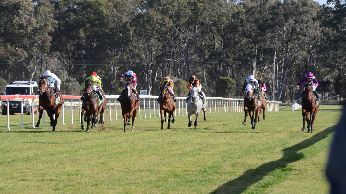 Heavy track for Manning Valley Race Club's TAB meeting