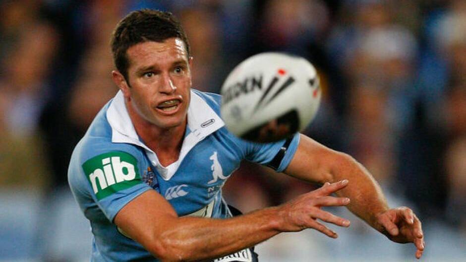 Taree's Danny Buderus during his State of Origin days. He's one of the assistants to NSW coach Brad Fittler this year.