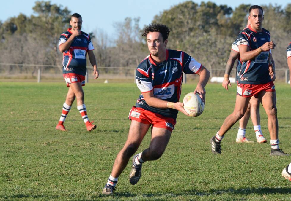 Under 18 player Joel Minihan was a try scorer in Old Bar's 36-16 win over Forster-Tuncurry in the Group Three Rugby League first grade game at Old Bar.