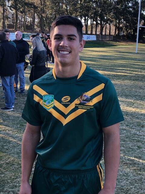 Mitch Black will play for Australian Schoolboys against New Zealand in Redcliffe later this month.