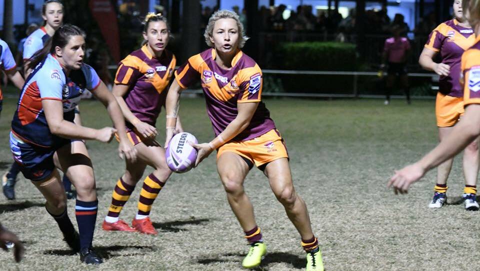 Kylie Hilder in action for NSW Country.