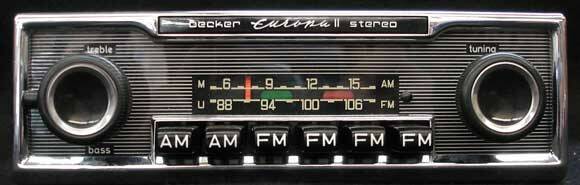 Press button car radios... you'll never see them again in a new vehicle.
