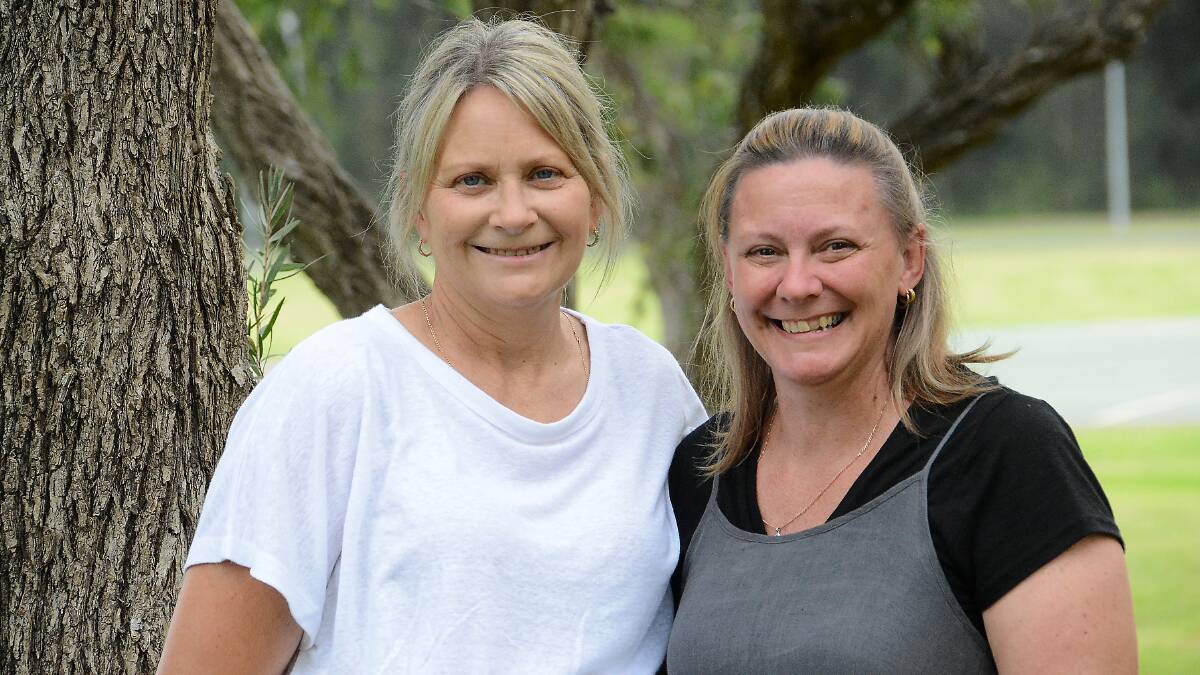 Life members and best mates: Tanya Atkins and Sharelle Lewis