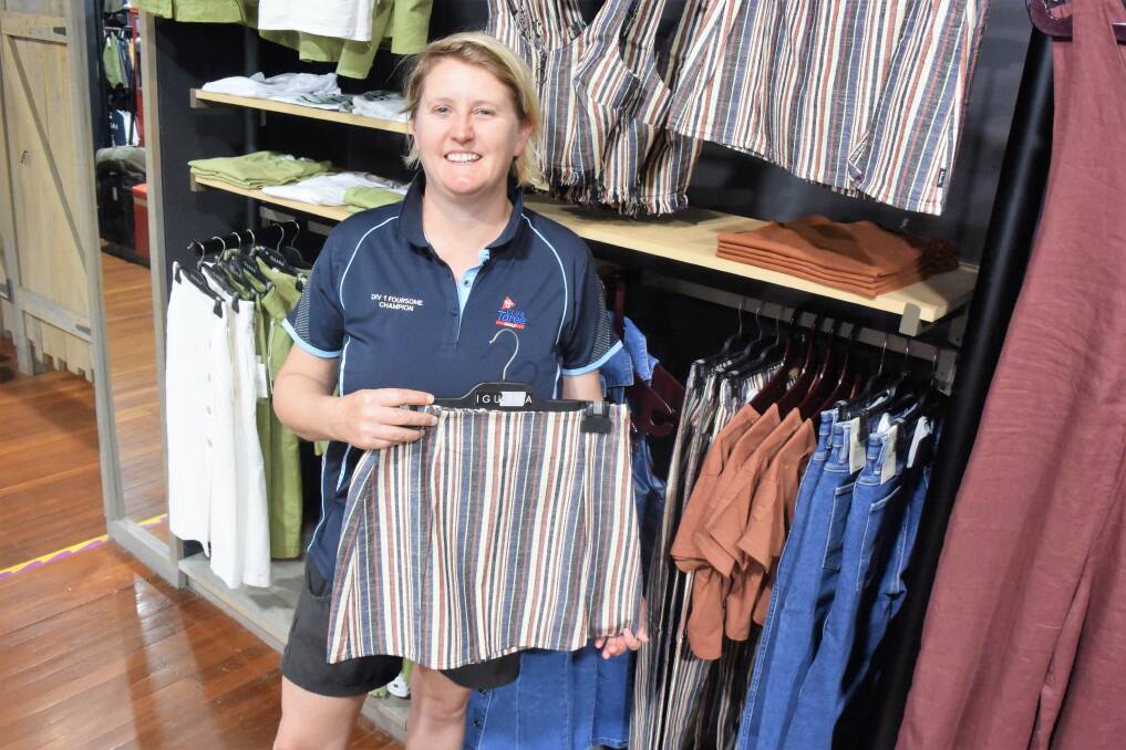 Champion golfer Sally Geary is the Manning River Times-Iguana Sportstar of the Week.