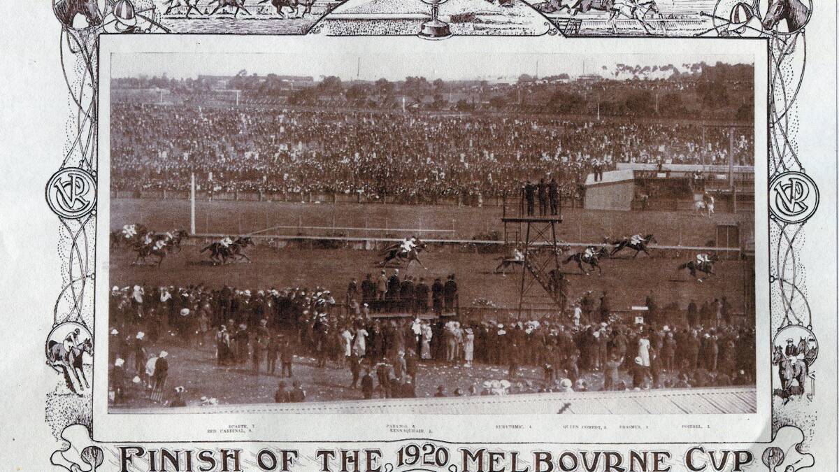 100 years ago Harry Robinson trained a Melbourne Cup quinella
