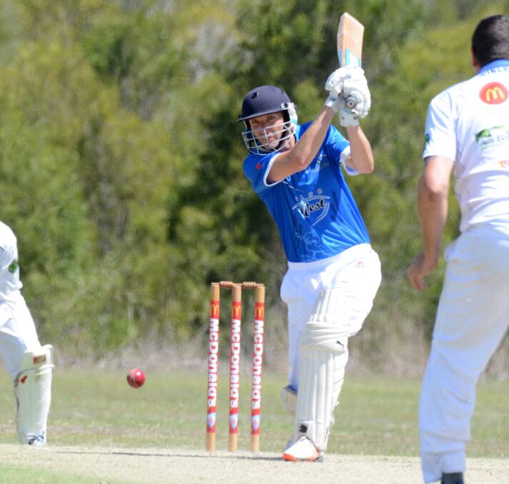 Veteran Taree West allrounder Paul Cox was in good form with the bat and ball in the clash against Great Lakes. Taree West meets Taree United in the second grade game at Johnny Martin Oval on Saturday.