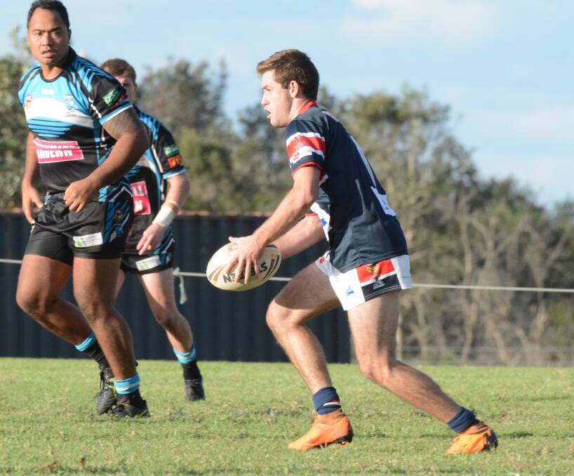 Rookie halfback Tanna Hinton will partner veteran Ben Witchard in the halves for Old Bar in Sunday's Group Three clash against Forster-Tuncurry at Tuncurry.