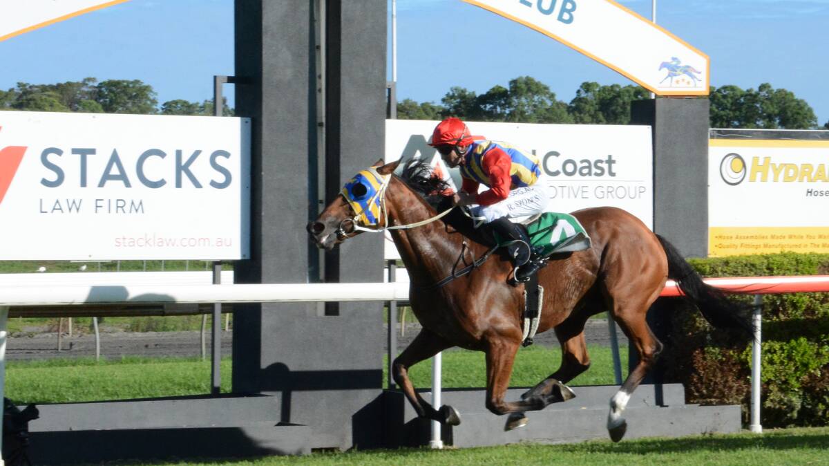 Casino Mondial wins the Hannam Vale Cup at Taree on March 13.