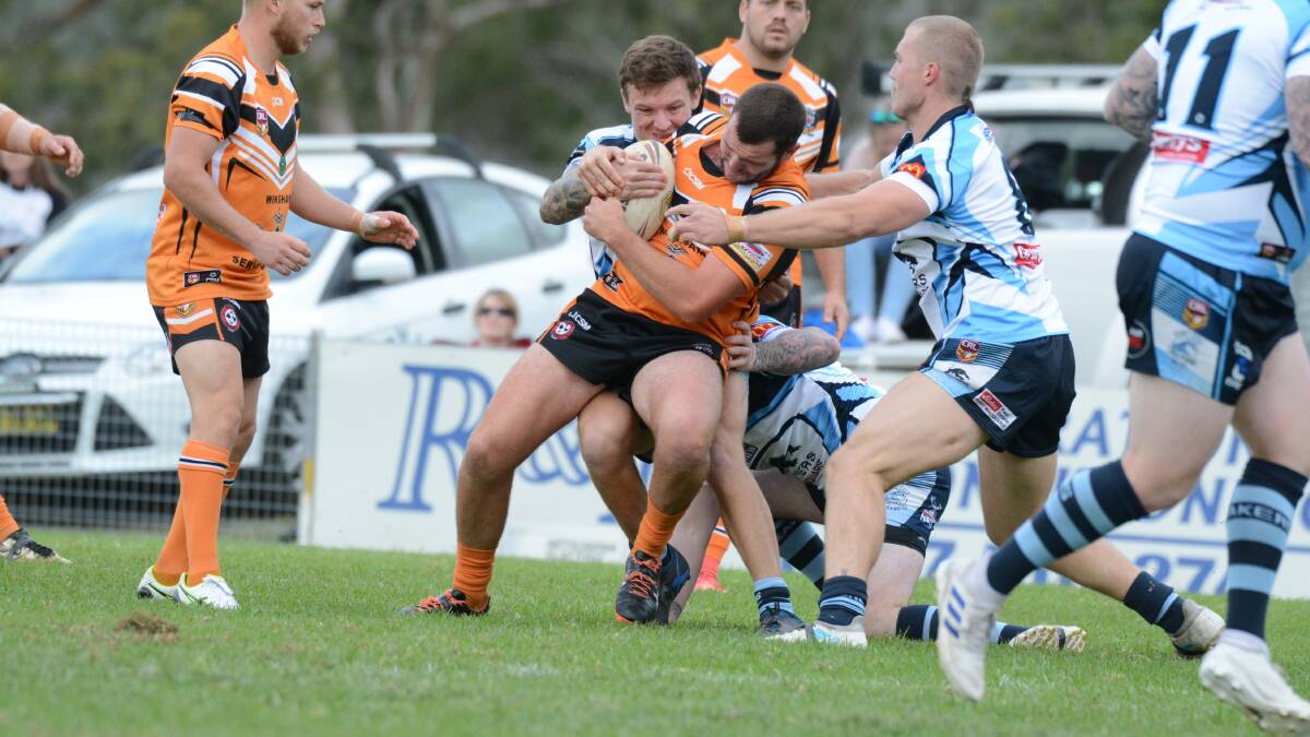 Wingham front row Bake Fraser will start the match against Taree City from the bench.