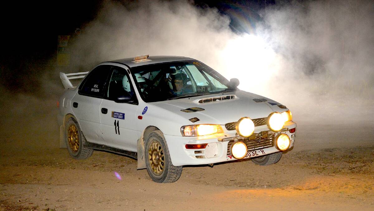 Peter Neal and Craig Whyburn will be looking to seal a series win in the October 28 rally, where they hope their local knowledge will come to the fore.