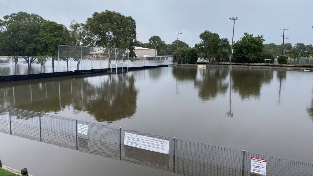 Flodding has caused the closure of the Manning Hockey Centre at Taree Recreation Ground.