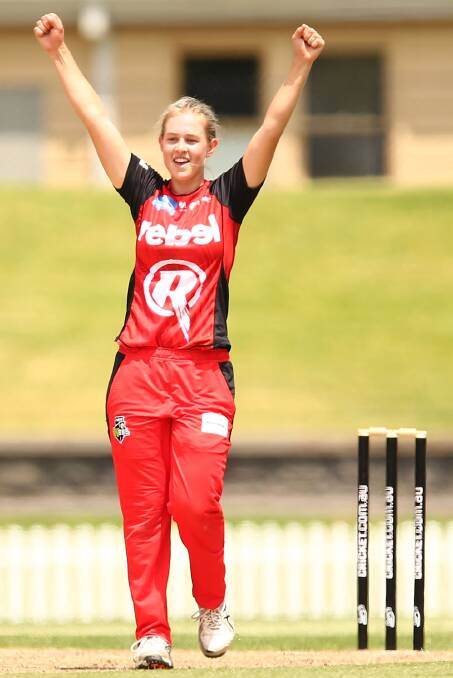 Howzat: Despite not making the semi-finals, Maitlan Brown enjoyed her season in the Women's Big Bash League. Photo Getty Images.