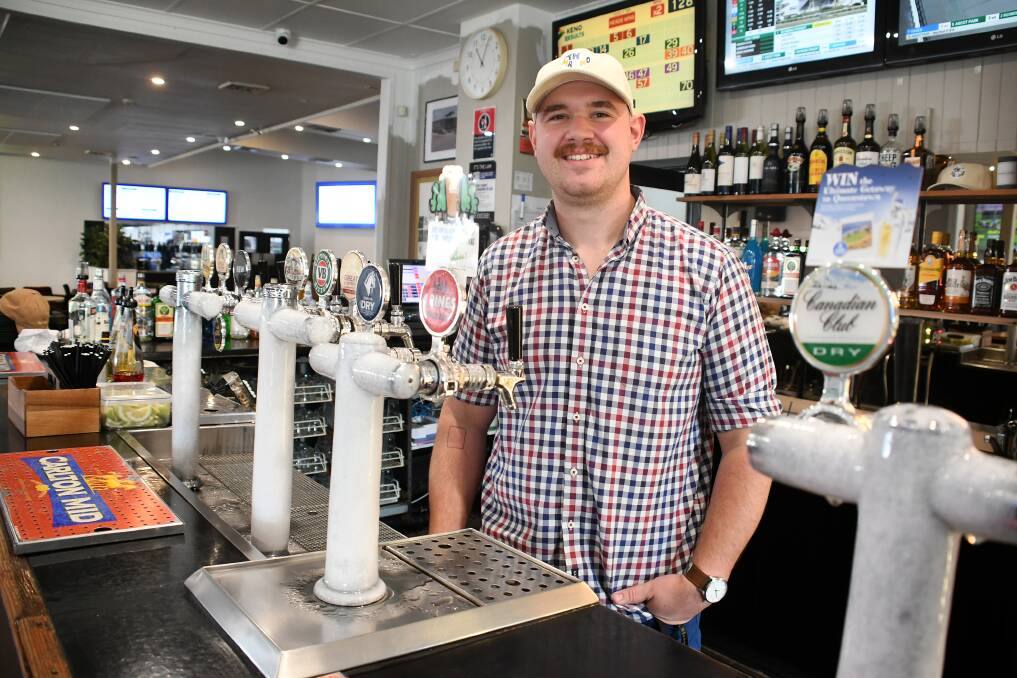 Manning Hotel licensee and O'Hara Group representative Jesse Overvliet will oversea operations at the Old Bar Tavern when the groups takes over. 