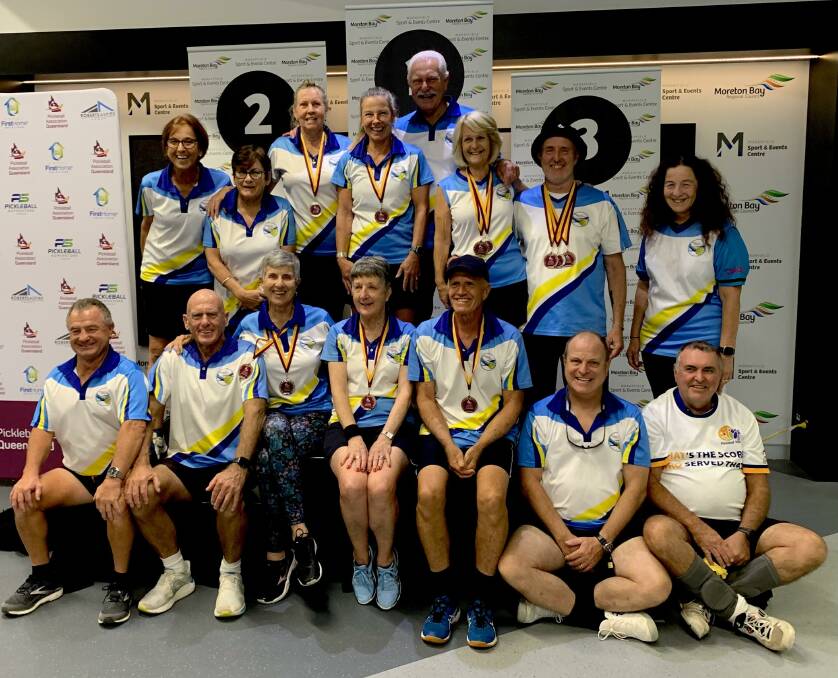Hallidays Point Pickleball players contested the Queensland championships and returned with 12 medals.