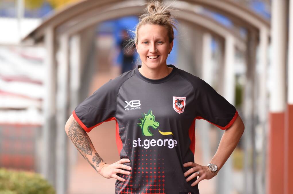 Holli Wheeler is looking forward to making her debut for St George on Sunday.