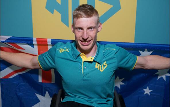 Luke Bailey was pleased with his performance in the 100 metres wheelchair race at the world championships.