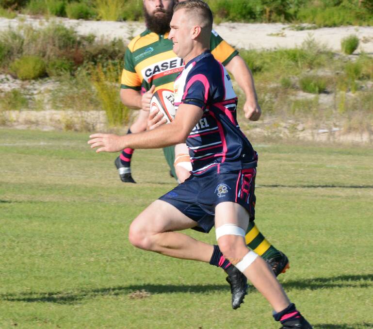 Manning Ratz utility back Tom Burley faces a long stint on the sideline after sustaining a hamstring injury in the clash against Wallamba.