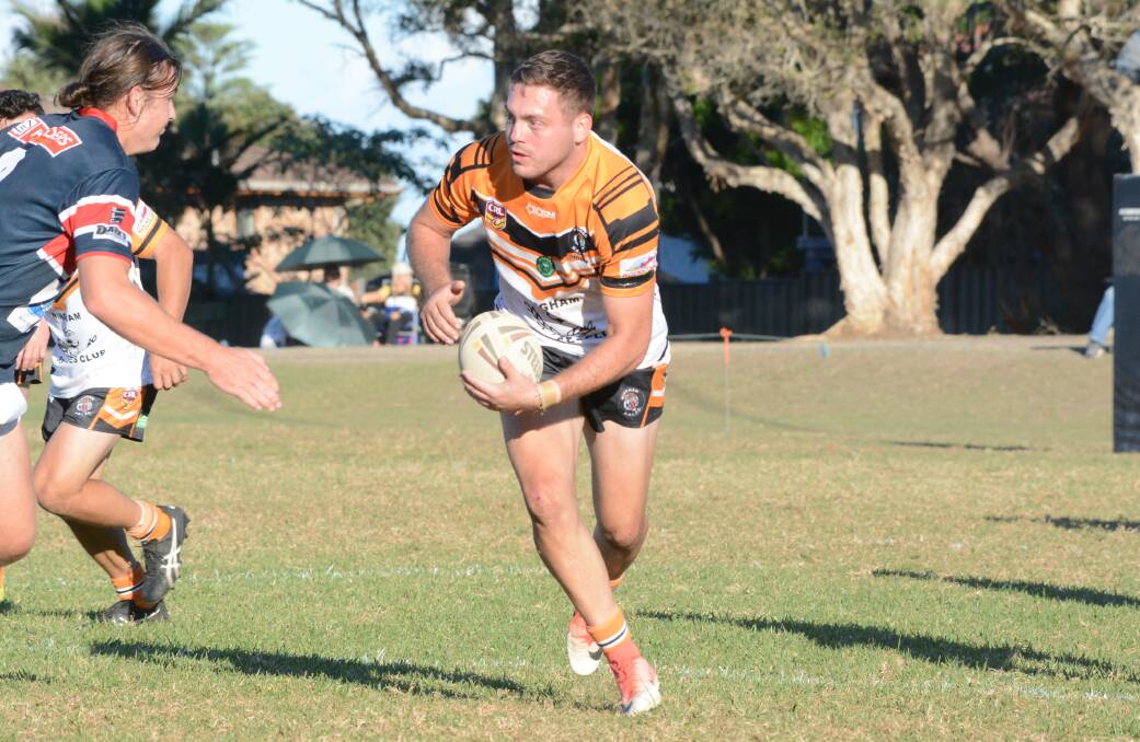 Former North Coast representative Kurt Lewis is approaching the form that made him one of the most dangerous attacking players in Group Three. Lewis now plays in the centres for Wingham.