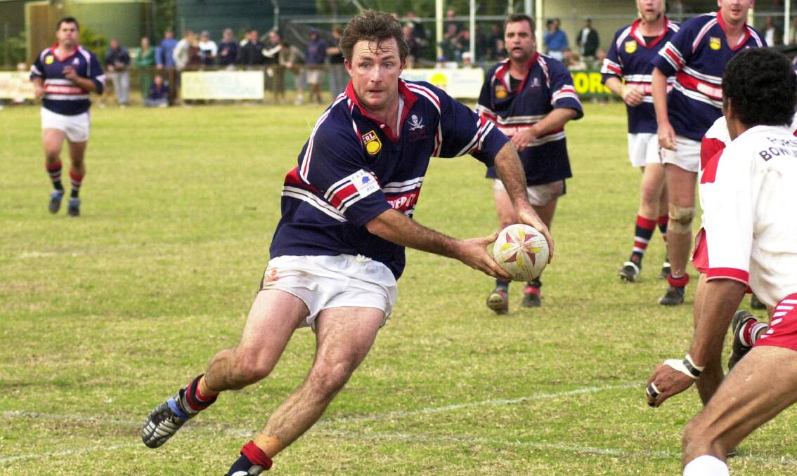 Classy lock or second row Darrin Dark was an automatic selection in the Old Bar best side chosen from the club's 30 year existence.