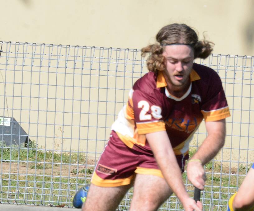 He's better known in Manning sporting circles for his prowess on the hockey field, but Sam Fergson showed his versatility by taking a double hat-trick for Taree United third grade cricket side.