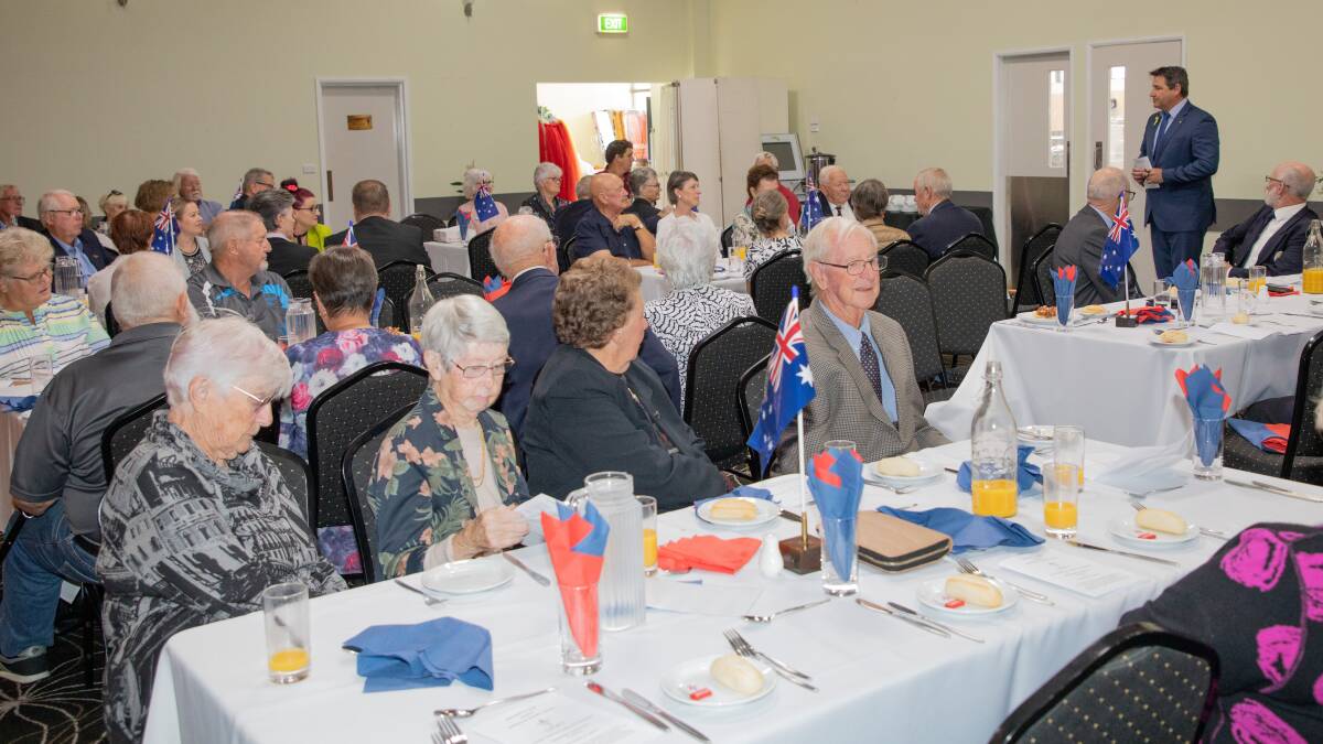 The Legacy changeover lunch at the Macksville Ex Services Club