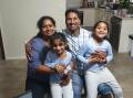 The Nadesalingam family has received permanent visas. Picture: Supplied