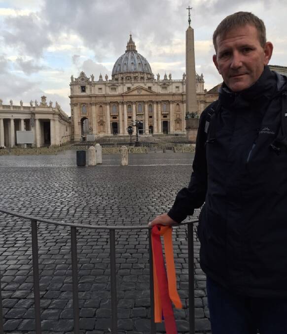 Paul Levey joined other survivors in Rome for the Royal Commission to hear Cardinal George Pell's testimony.